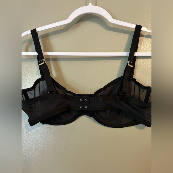 CUUP the Balconette sheer black bra size 36 D - Picture 3 of 5